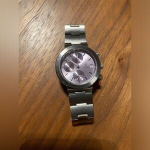 Citizen XC Duratect Stainless Steel Watch with Lilac Face